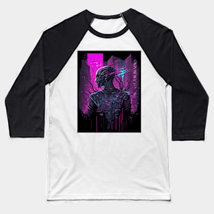 Cyberpunk cyborg hunter Baseball T-Shirt